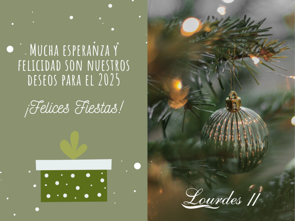 Salón Lourdes te desea unas felices fiestas